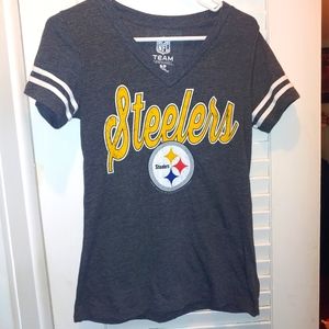 Steelers v-neck shirt